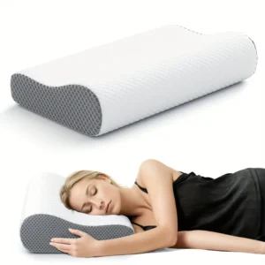 Contoured Cervical Pillow for Neck Relief