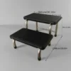 2 Tier Adjustable Step Stool Bed Ladder