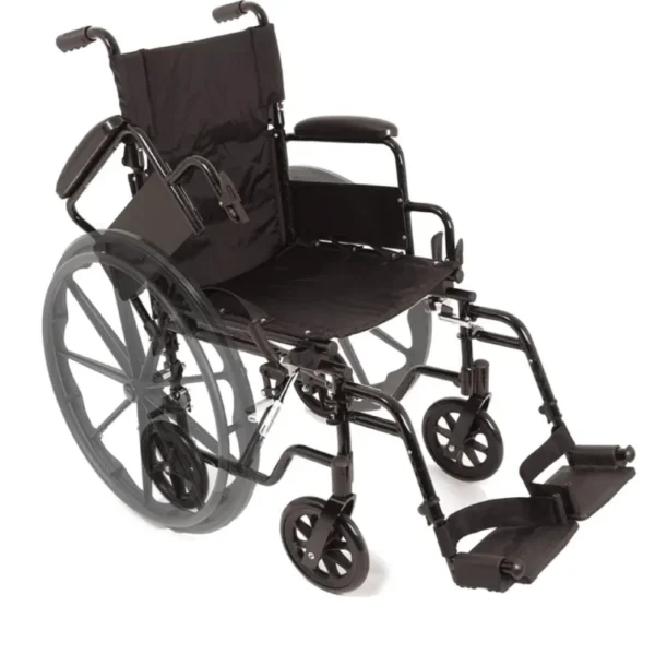 carexshop-probasics-k4-transformer-wheelchair-and-transport-chair-with-flip-back-desk-length-arms-and-swing-away-footrests-28288405536873-e1752731738245.webp ProBasics Transformer Dual-Purpose Lightweight Wheelchair